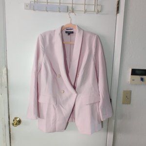 Light Pink Double-breasted Blazer - Size 16 from Lane Bryant